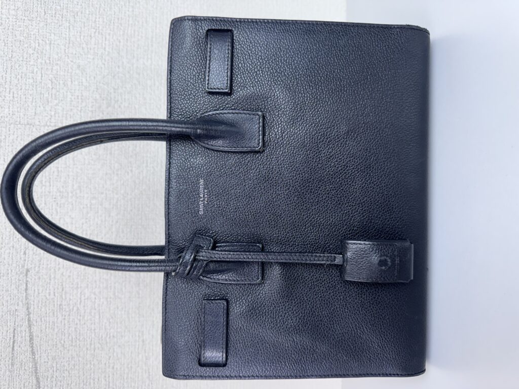 SAINT LAURENT Sac de Jour ハンドバッグ コバ修復 クリーニング施工【Before】🌟
