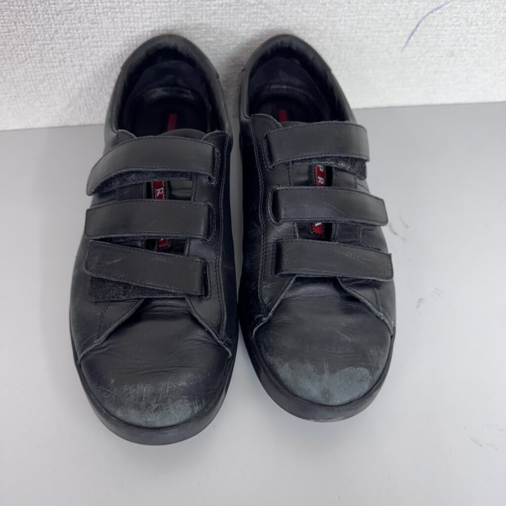 PRADA レザースニーカー・リカラー施工🌟【Before】