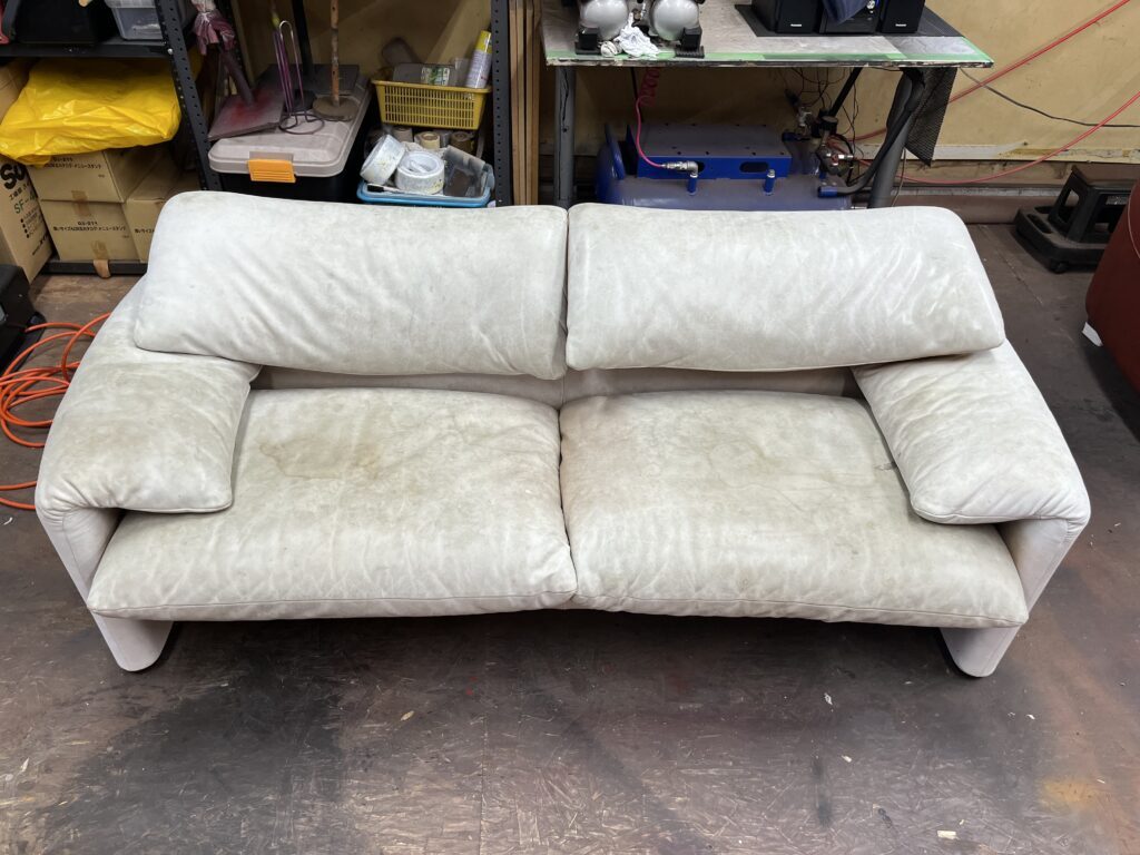カッシーナ マラルンガ リカラー施工【Before・After】🌟